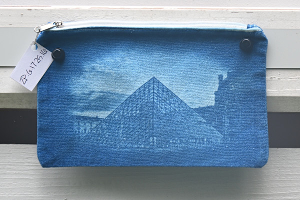 Louvre Zipper Pouch by Emily Hillhouse