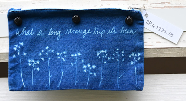 Truckin' Zipper Pouch by Emily Hillhouse