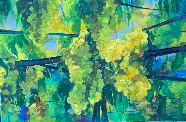 Under Grapevines 2 by Graziana Grace Wojtylak