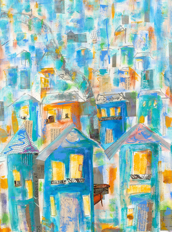 Blue Houses by Lisa Graff