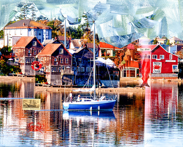 Coupeville Shore Double by Lisa Graff