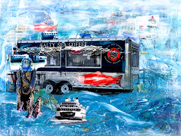 Salty Sea Coffee by Lisa Graff