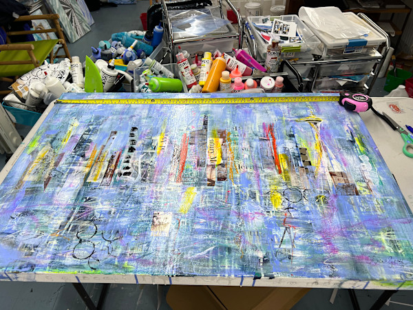 Seattle (big art) by Lisa Graff