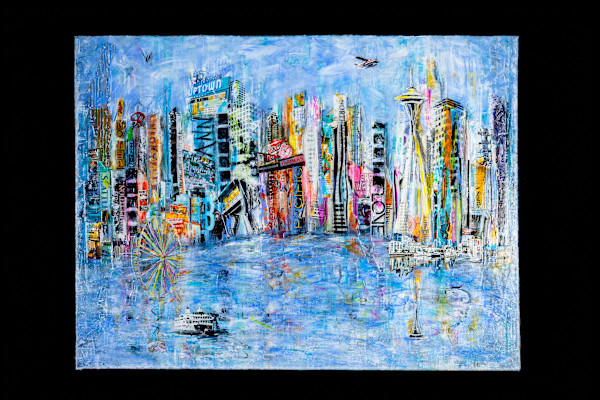 Seattle Waterfront by Lisa Graff