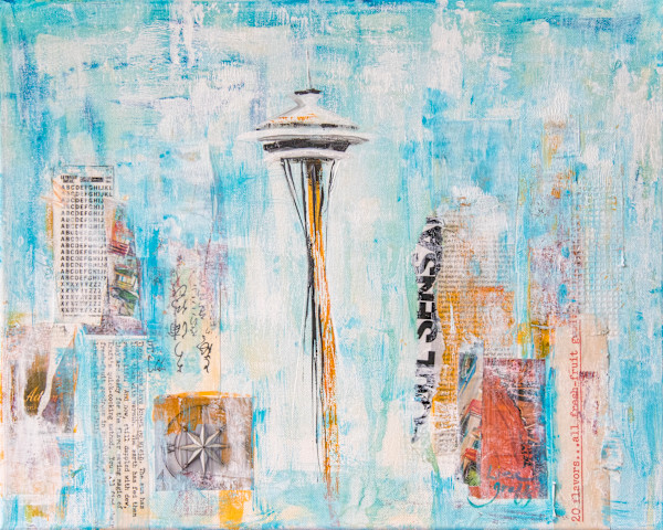 Space Needle 1 by Lisa Graff