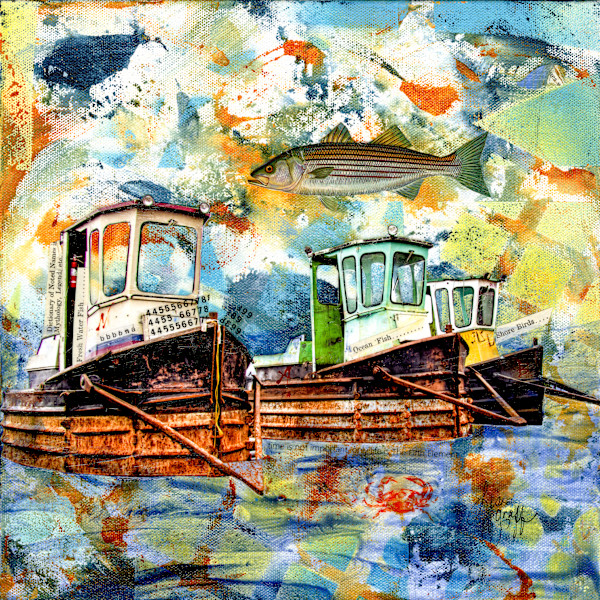 Three Tug Boats by Lisa Graff