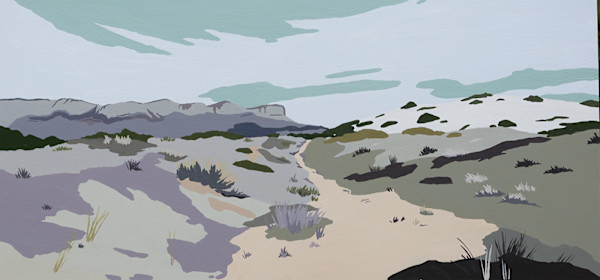 Desert Mountains by Elizabeth