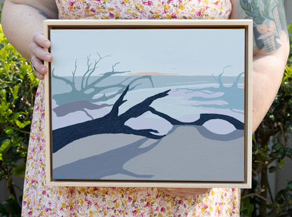 Driftwood Beach by Elizabeth