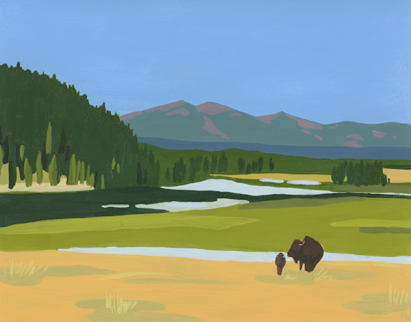Yellowstone National Park by Elizabeth