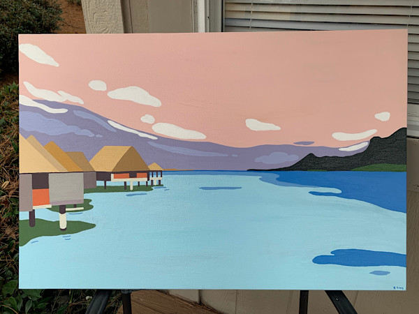 Bora Bora Commission by Elizabeth