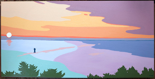 Colorful Sunset Commission by Elizabeth