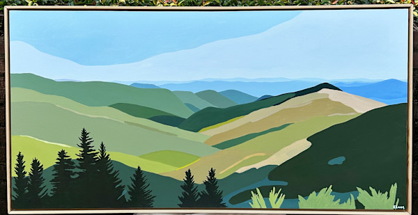 Mountain Overlook by Elizabeth