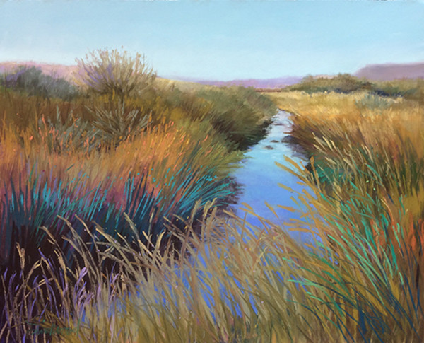 Desert Stream by Gretha Lindwood