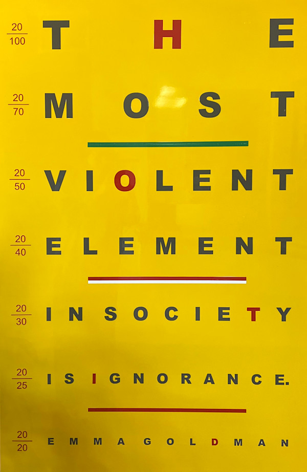Eye Charts by Marcos "Erre" Ramirez