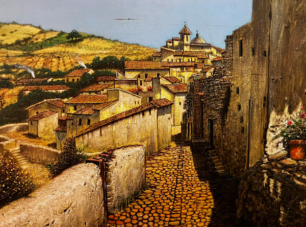 paisaje empedrado by Paulino Marquez