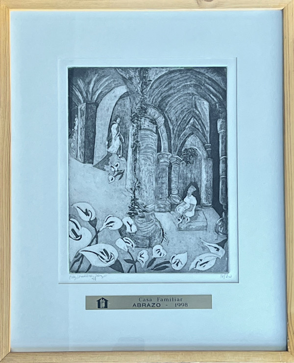 Abrazo 1998 by Luz Espinoza Camacho