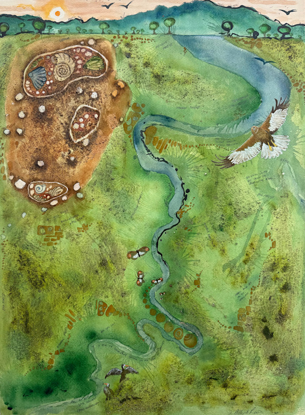 Kāhu and the Mangrove Forest by Dr Phillip B. Roös, Image 1.