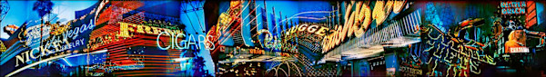 Lights of Fremont, Golden Nugget by Susan Bowen