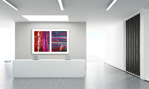 Seeing Red #12 (48x72) 2/5 by Susan Bowen