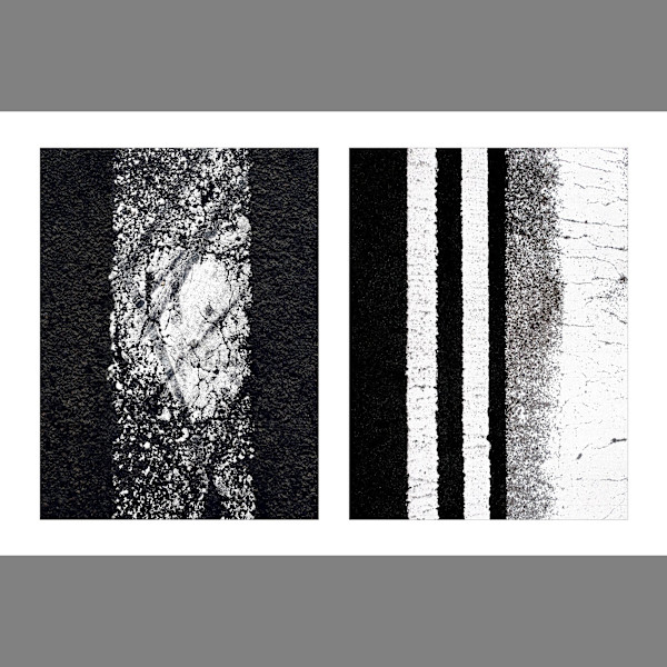 Street Lines #12: Erosion in White by Susan Bowen, Image 1.