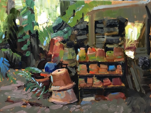 Potting and Wood Shed by Heather Arenas