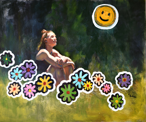 Sun Bathing by Heather Arenas