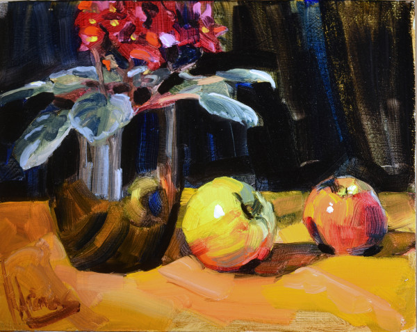 Violet Apple Apple by Heather Arenas
