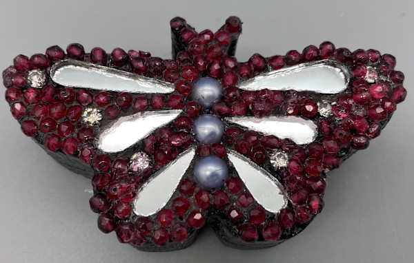 butterfly magnet-red by Helen Marie, Image 1.