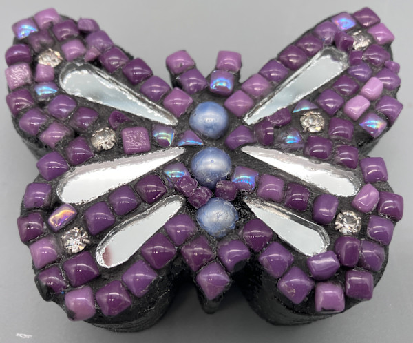 butterfly magnet-purple by Helen Marie, Image 1.