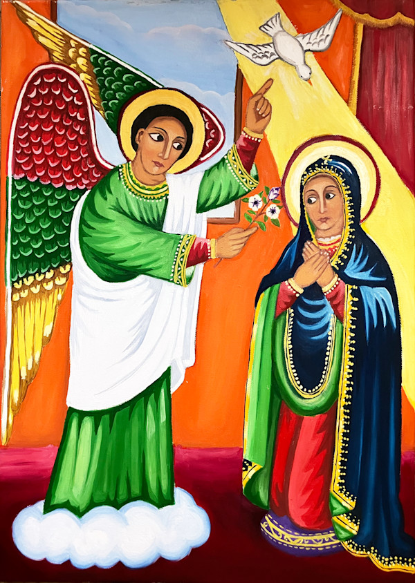 The Annunciation by K. Haile Maskel