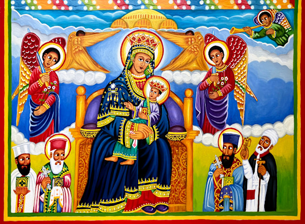 St Mary of Zion by K. Haile Maskel