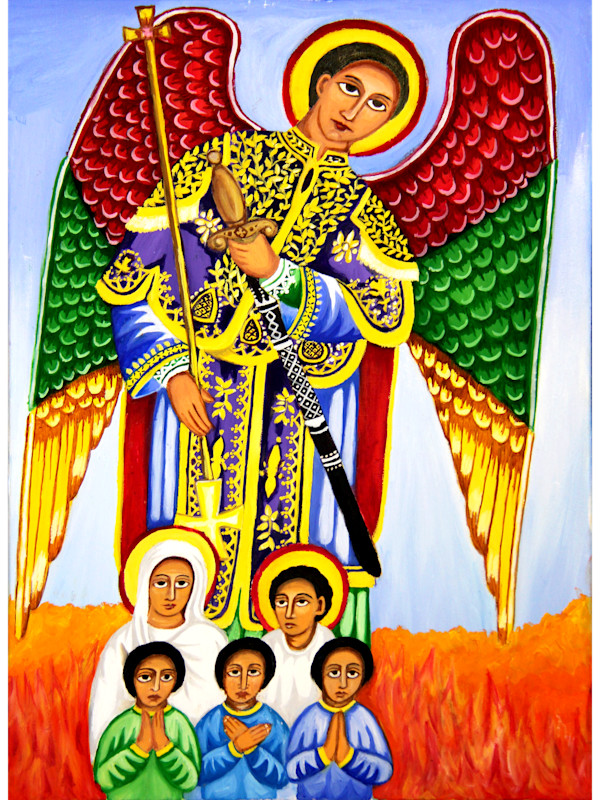 Archangel St. Gabriel (Qidus Gabriel) by K. Haile Maskel