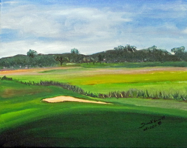 Golf Course I by Diane K. Hewitt