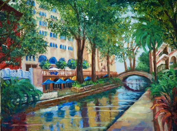 San Antonio Riverwalk by Diane K. Hewitt