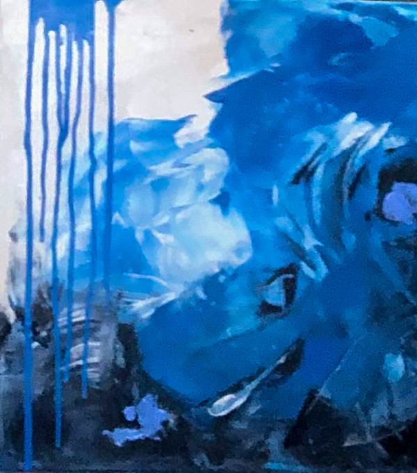 Blue Vibes by Diane K. Hewitt