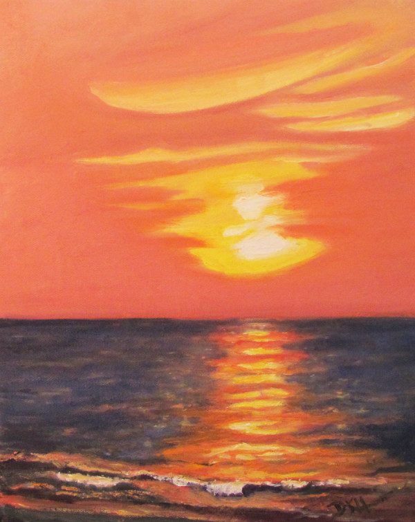 Coastal Sunrise by Diane K. Hewitt