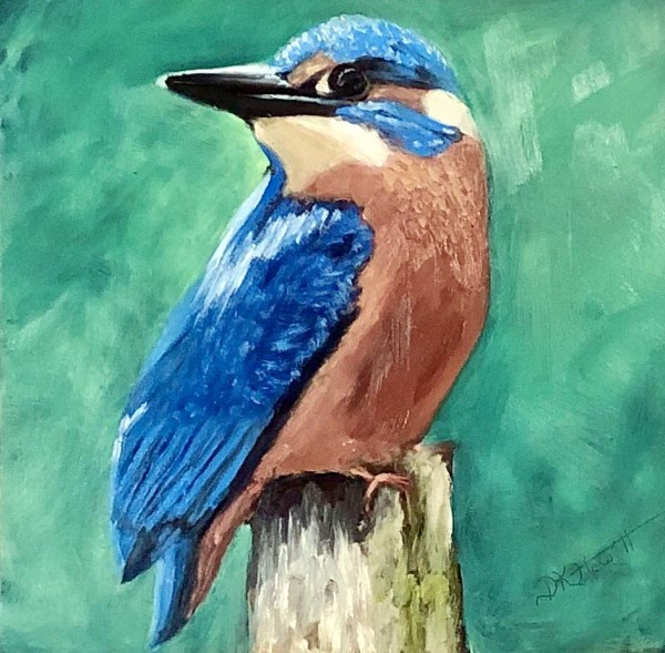 Lil’ Kingfisher by Diane K. Hewitt