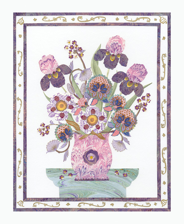 Bouquet en Violette by Shannon Skinner