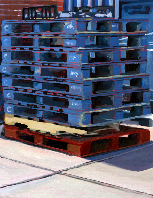 Pallet Stack by Mathew Tucker