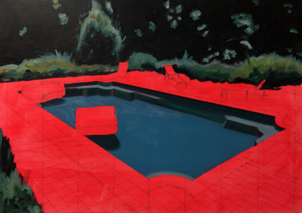 Hot Swimming Pool by Mathew Tucker