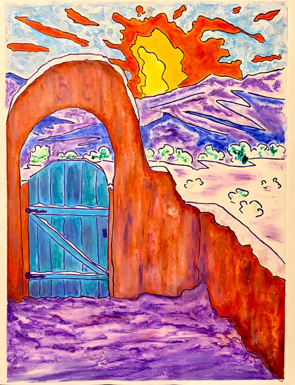 Adobe Mountain Morning by Don Barnett