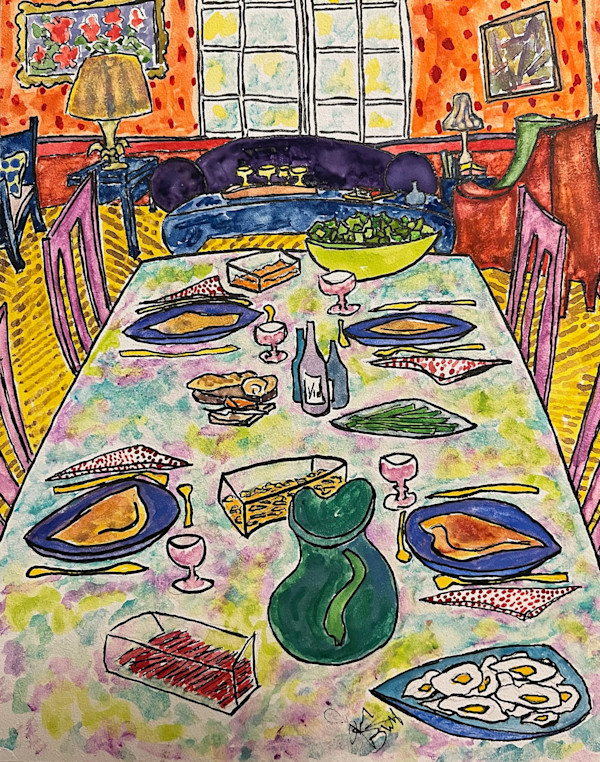 The Dining Roon by Don Barnett
