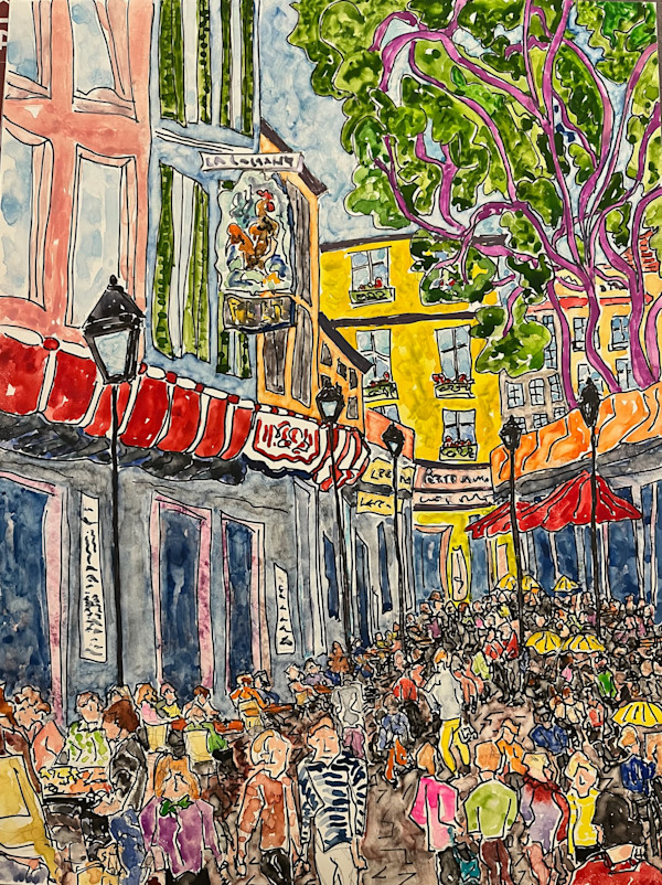 The Swirl of Montmartre by Don Barnett