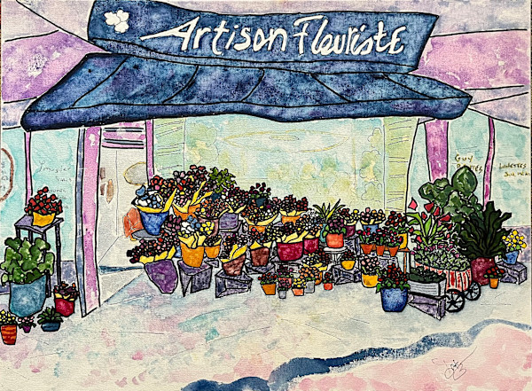 Parisian Florist by Don Barnett