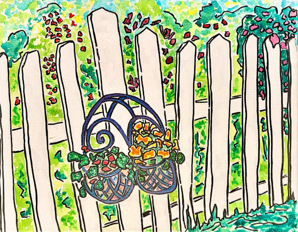The Garden Fence by Don Barnett