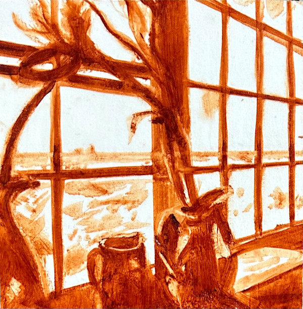 Art Barn Interior, study by Tori Rasche, Image 1.