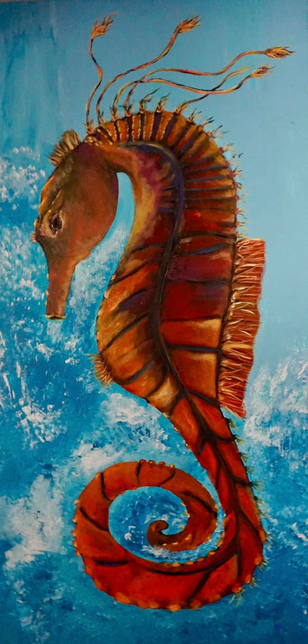 Sea Stallion by Lora Wood