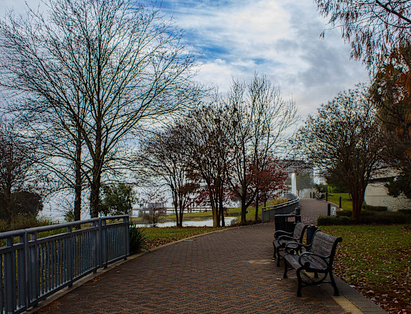 Riverwalk III by Lora Wood