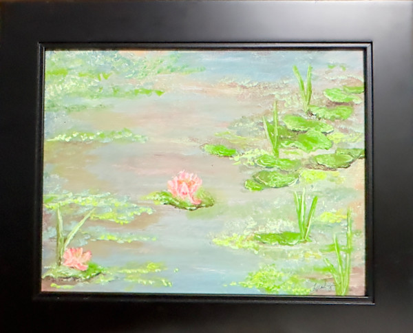 Lily Pond by Lora Wood