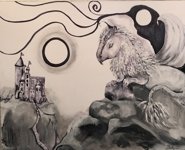 White Dragon by Lora Wood